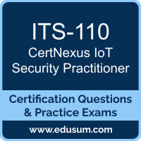 CIoTSP Dumps, CIoTSP PDF, ITS-110 PDF, CIoTSP Braindumps, ITS-110 Questions PDF, CertNexus ITS-110 VCE, CertNexus IoT Security Practitioner Dumps