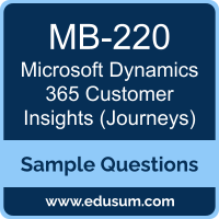 Reliable Microsoft MB-220 Exam Questions and Answers PDF (2023)