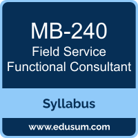 Field Service Functional Consultant PDF, MB-240 Dumps, MB-240 PDF, Field Service Functional Consultant VCE, MB-240 Questions PDF, Microsoft MB-240 VCE, Microsoft MCA Dynamics 365 - Field Service Functional Consultant Dumps, Microsoft MCA Dynamics 365 - Field Service Functional Consultant PDF