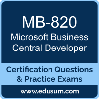 Business Central Developer Dumps, Business Central Developer PDF, MB-820 PDF, Business Central Developer Braindumps, MB-820 Questions PDF, Microsoft MB-820 VCE, MCA Microsoft Dynamics 365 Business Central Developer Dumps