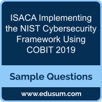 Implementing the NIST Cybersecurity Framework Using COBIT 2019 Dumps, Implementing the NIST Cybersecurity Framework Using COBIT 2019 PDF, Implementing the NIST Cybersecurity Framework Using COBIT 2019 VCE, ISACA Implementing the NIST Cybersecurity Framework Using COBIT 2019 VCE, ISACA Implementing the NIST Cybersecurity Framework Using COBIT 2019 PDF