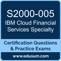 Cloud Financial Services Specialty Dumps, Cloud Financial Services Specialty PDF, S2000-005 PDF, Cloud Financial Services Specialty Braindumps, S2000-005 Questions PDF, IBM S2000-005 VCE, IBM Cloud Financial Services Specialty Dumps