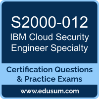 Cloud Security Engineer Specialty Dumps, Cloud Security Engineer Specialty PDF, S2000-012 PDF, Cloud Security Engineer Specialty Braindumps, S2000-012 Questions PDF, IBM S2000-012 VCE, IBM Cloud Security Engineer Specialty Dumps