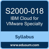 Cloud for VMware Specialty PDF, S2000-018 Dumps, S2000-018 PDF, Cloud for VMware Specialty VCE, S2000-018 Questions PDF, IBM S2000-018 VCE, IBM Cloud for VMware Specialty Dumps, IBM Cloud for VMware Specialty PDF