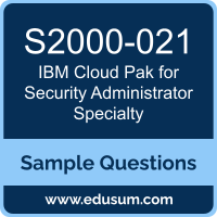 Cloud Pak for Security Administrator Specialty Dumps, S2000-021 Dumps, S2000-021 PDF, Cloud Pak for Security Administrator Specialty VCE, IBM S2000-021 VCE, IBM Cloud Pak for Security Administrator Specialty PDF