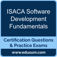 Software Development Fundamentals Dumps, Software Development Fundamentals PDF, Software Development Fundamentals Braindumps, ISACA Software Development Fundamentals Questions PDF, ISACA Software Development Fundamentals VCE, ISACA Software Development Fundamentals Dumps