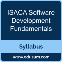 Software Development Fundamentals PDF, Software Development Fundamentals Dumps, Software Development Fundamentals VCE, ISACA Software Development Fundamentals Questions PDF, ISACA Software Development Fundamentals VCE, ISACA Software Development Fundamentals Dumps, ISACA Software Development Fundamentals PDF