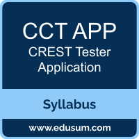 Tester Application PDF, CCT APP Dumps, CCT APP PDF, Tester Application VCE, CCT APP Questions PDF, CREST CCT APP VCE, CREST Tester Application Dumps, CREST Tester Application PDF