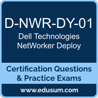 NetWorker Deploy Dumps, NetWorker Deploy PDF, D-NWR-DY-01 PDF, NetWorker Deploy Braindumps, D-NWR-DY-01 Questions PDF, Dell Technologies D-NWR-DY-01 VCE, Dell Technologies NetWorker Deploy V2 Dumps